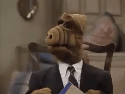 Surprised ALF